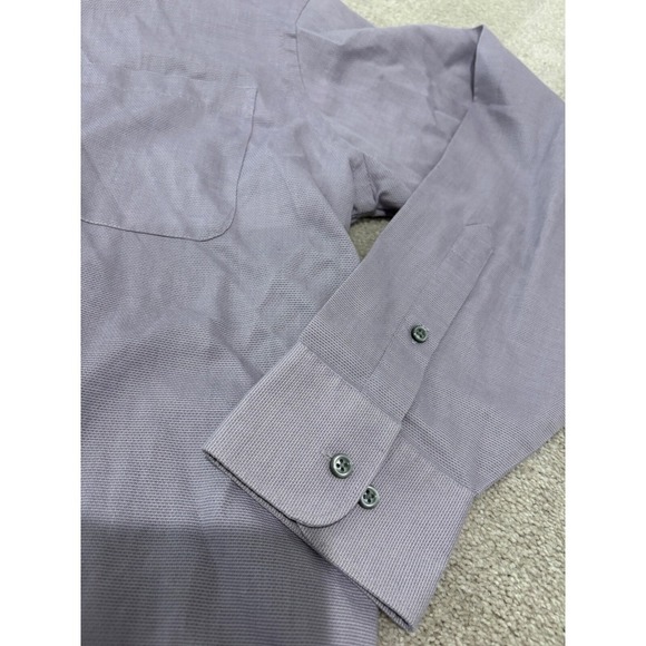 Geoffrey Beene Dress Shirt Wrinkle Free Long Sleeve Button Up‎ 16 1/2 34/35 - Picture 5 of 6